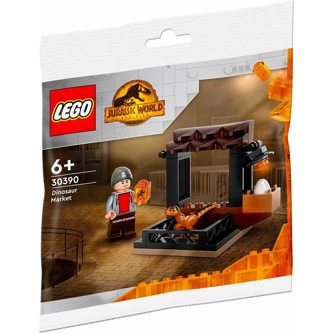 Lego Jurassic World Dinosaur Market in packaging