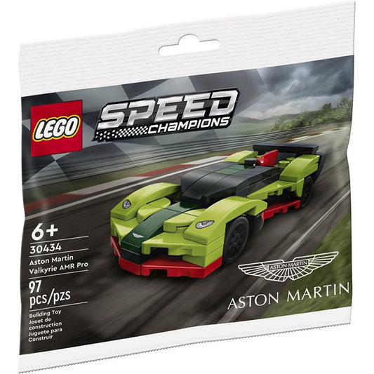 Lego Speed Champions Aston Martin Valkyrie AMR Pro in packaging