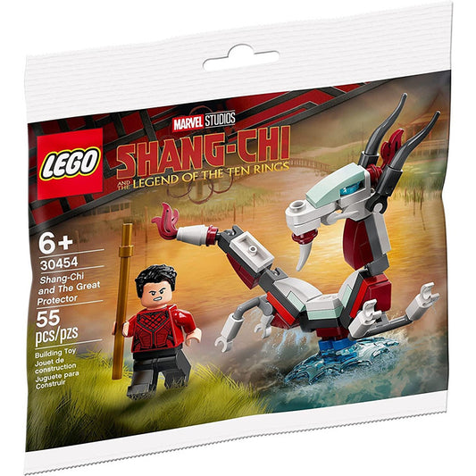 Lego Marvel Shang-Chi and the Legend of the Ten Rings with the Great Protector in packaging