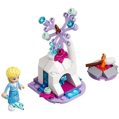 Lego Disney Frozen Elsa and Bruni's Forest Camp built for display