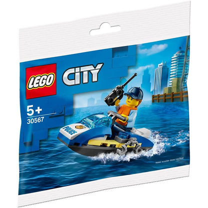 Lego City Police Jet Ski in packaging