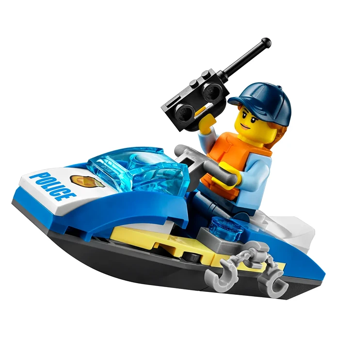 Lego City Police Jet Ski built for display