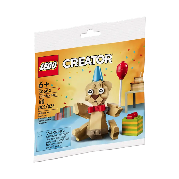 Lego Creator Birthday Bear in packaging