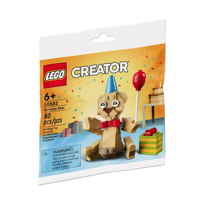 Lego Creator Birthday Bear in packaging