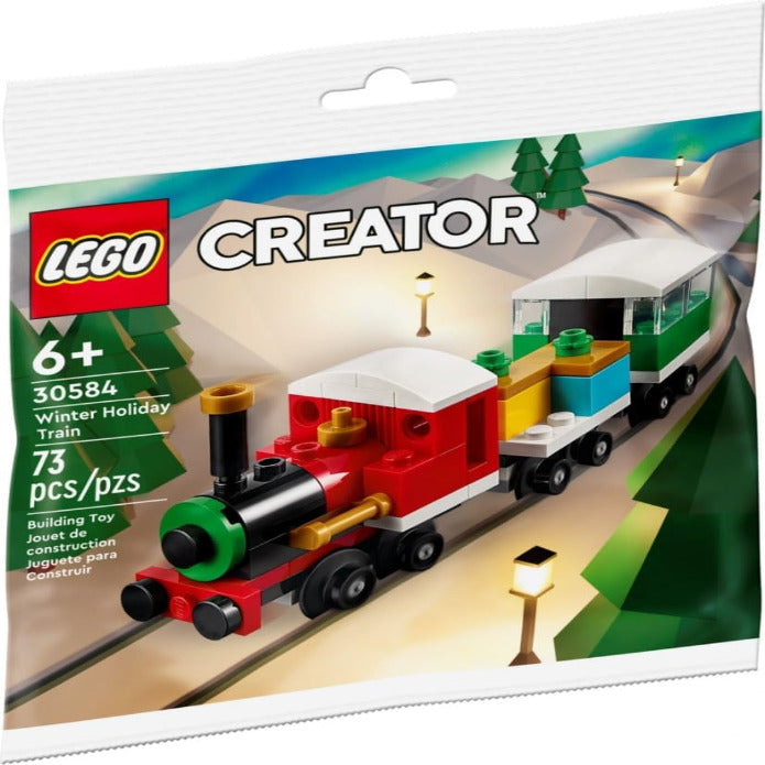 Lego Creator Winter Holiday Train in packaging