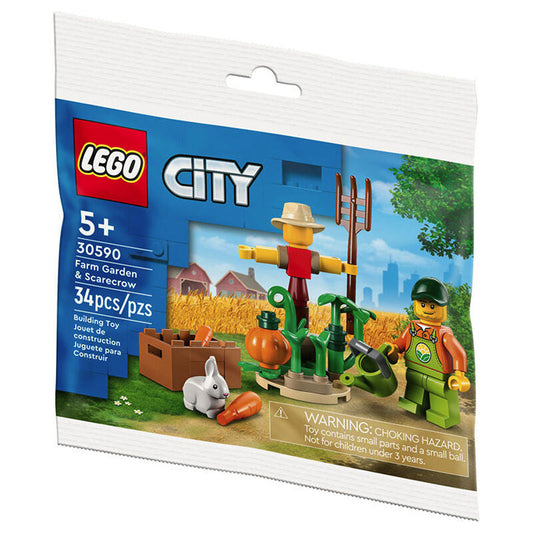 Lego City Farm Garden & Scarecrow in packaging