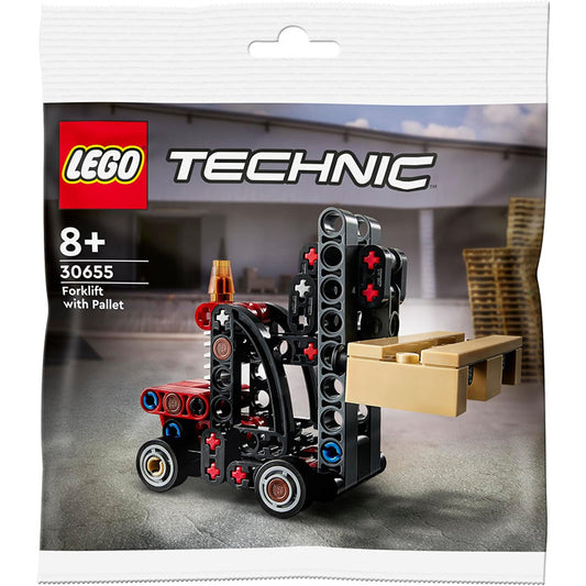 Lego Technic Forklift with Pallet in packaging