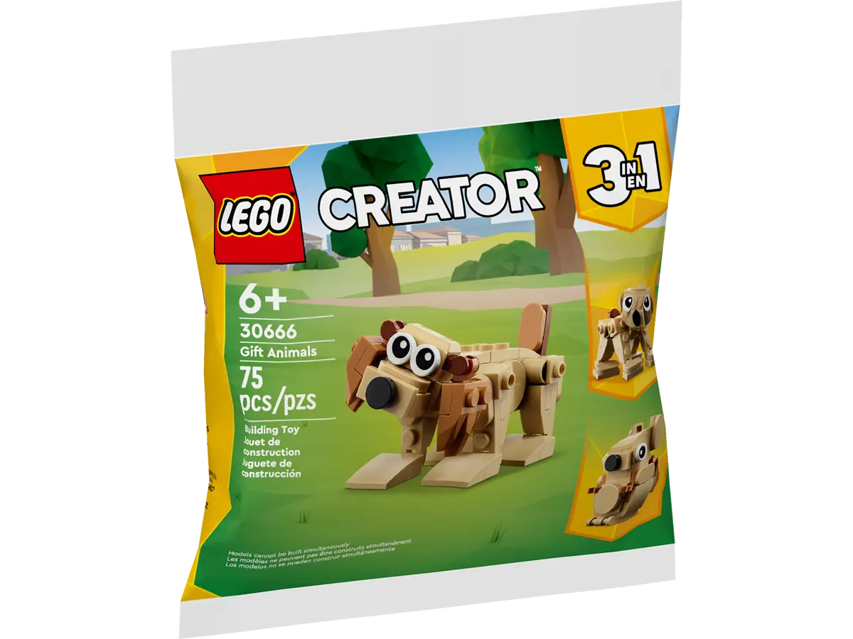 Lego Creator 3 in 1 Gift Animals in packaging